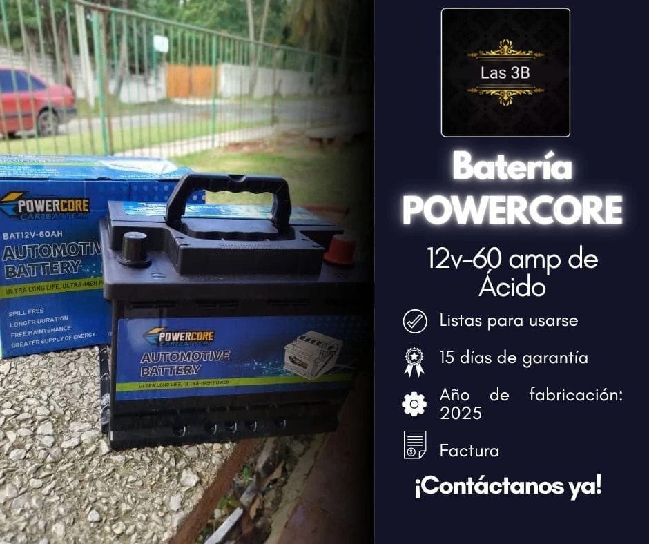 Bateria Powercore's foto | Tienda Online Las 3B |  BizneCubano