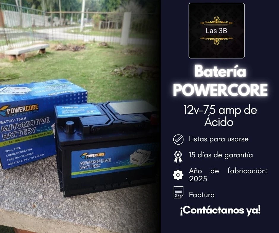 Bateria Powercore's foto | Tienda Online Las 3B |  BizneCubano