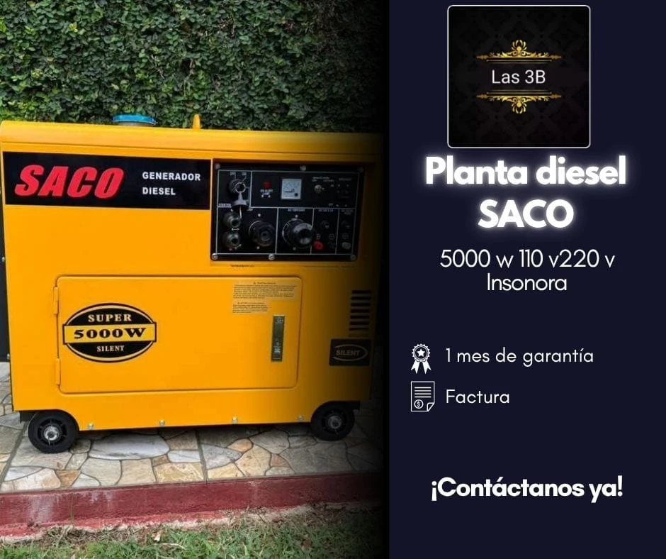 Planta Electrica SACO's foto | Tienda Online Las 3B |  BizneCubano
