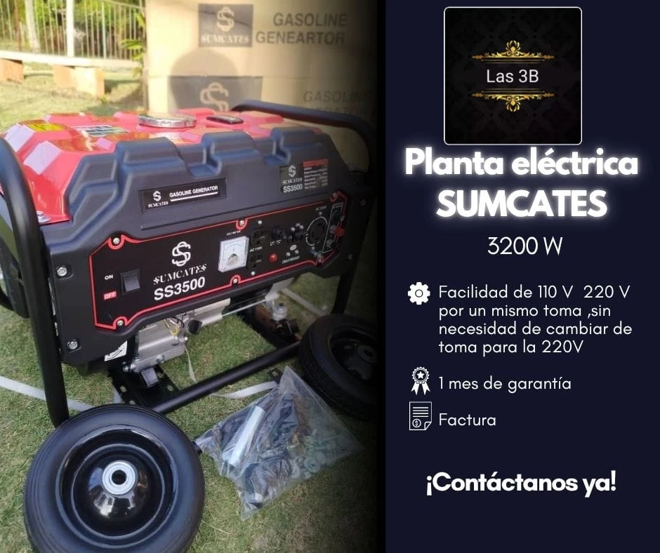 Planta Electrica SUMCATES's foto | Tienda Online Las 3B |  BizneCubano
