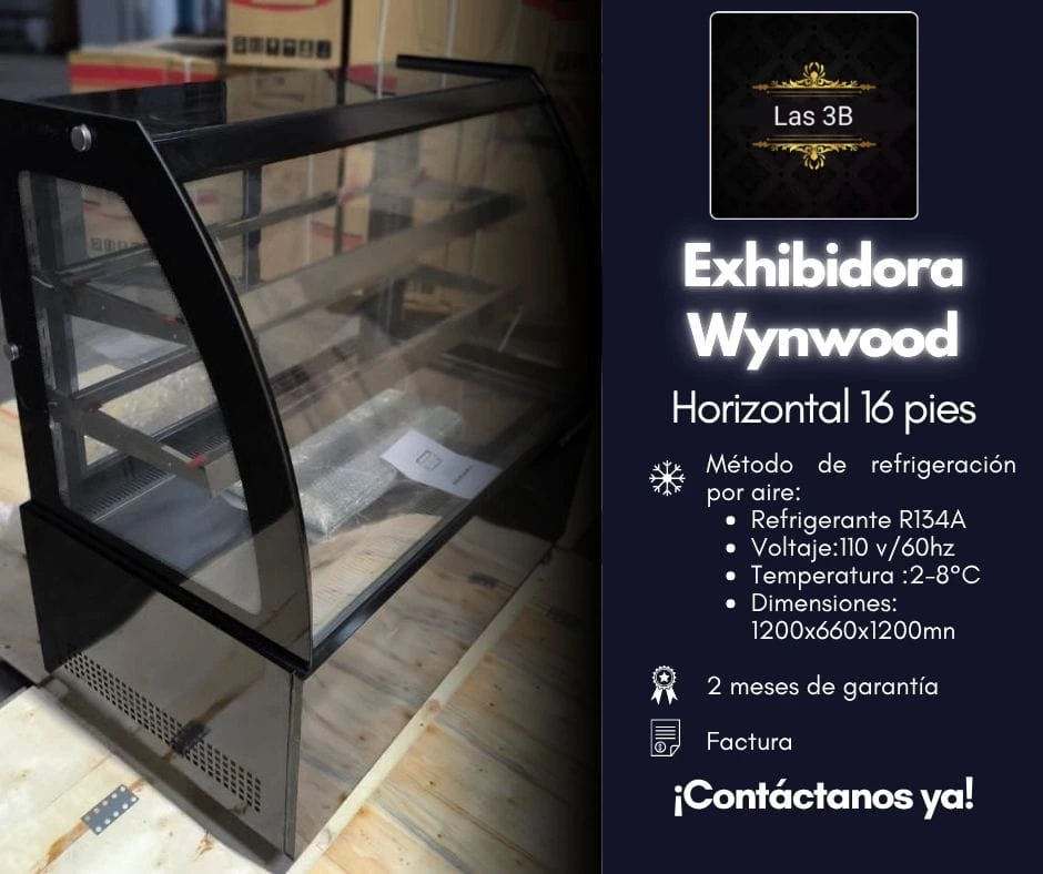 Exhibidora Wynwood's foto | Tienda Online Las 3B |  BizneCubano