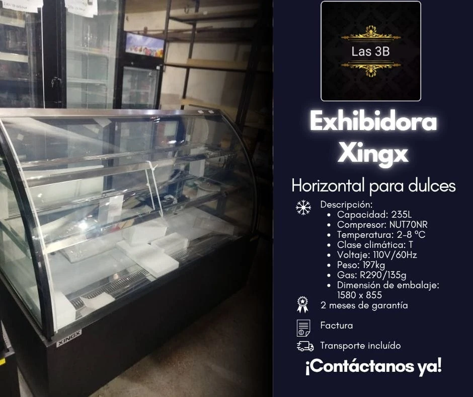 Exhibidora Xingx para dulces's foto | Tienda Online Las 3B |  BizneCubano