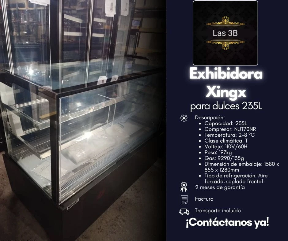Exhibidora para dulces Xingx's foto | Tienda Online Las 3B |  BizneCubano