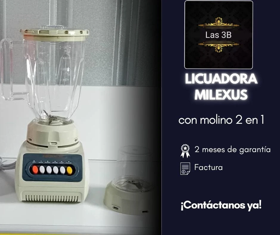 Licuadora con Molino 2 en 1's foto | Tienda Online Las 3B |  BizneCubano