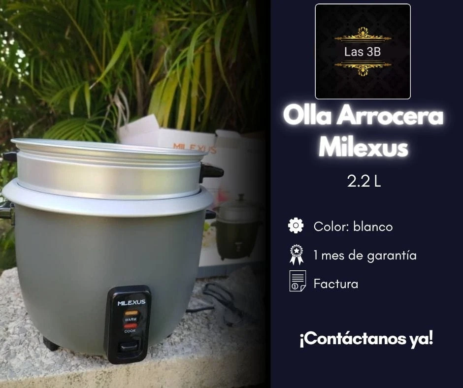 Olla Arrocera Milexus's foto | Tienda Online Las 3B |  BizneCubano