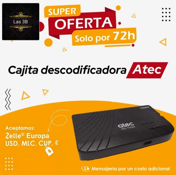 Cajita Atec's foto | Tienda Online Las 3B |  BizneCubano