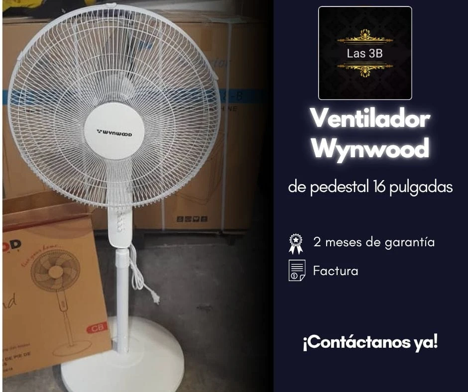 Ventilador Wynwood's foto | Tienda Online Las 3B |  BizneCubano