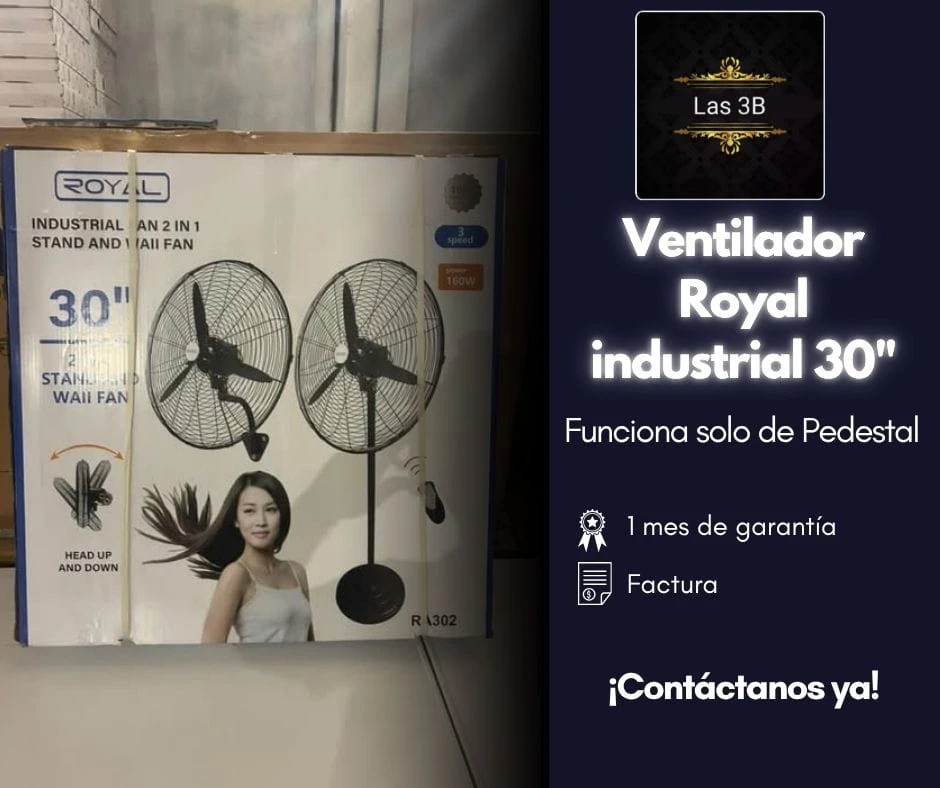 Ventilador Royal's foto | Tienda Online Las 3B |  BizneCubano