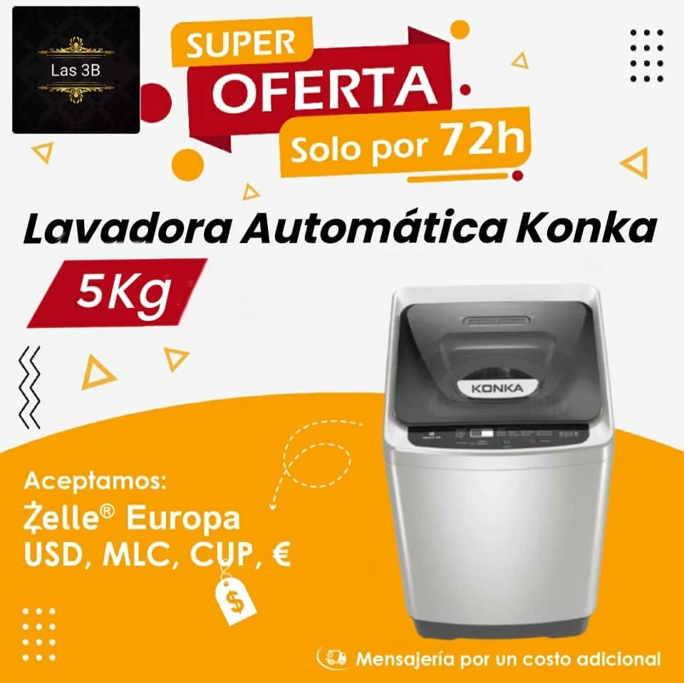 Lavadora Konka's foto | Tienda Online Las 3B |  BizneCubano