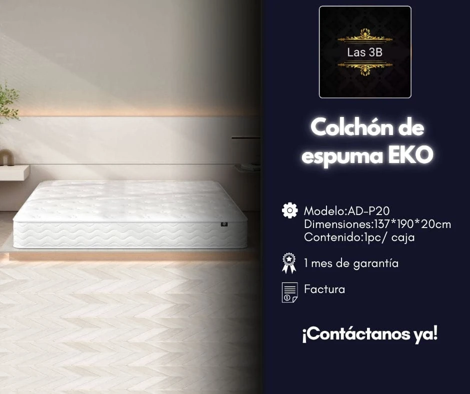 Colchón de espuma EKO's foto | Tienda Online Las 3B |  BizneCubano